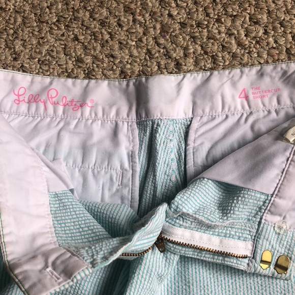 Lily Pulitzer Seersucker Shorts - Picture 3 of 3